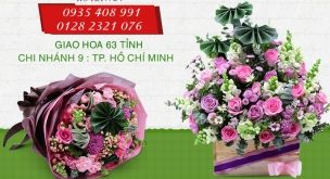 Top 10 Cửa hàng hoa trực tuyến ở TP Hồ Chí Minh