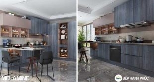 mẫu tủ bếp cao cấp