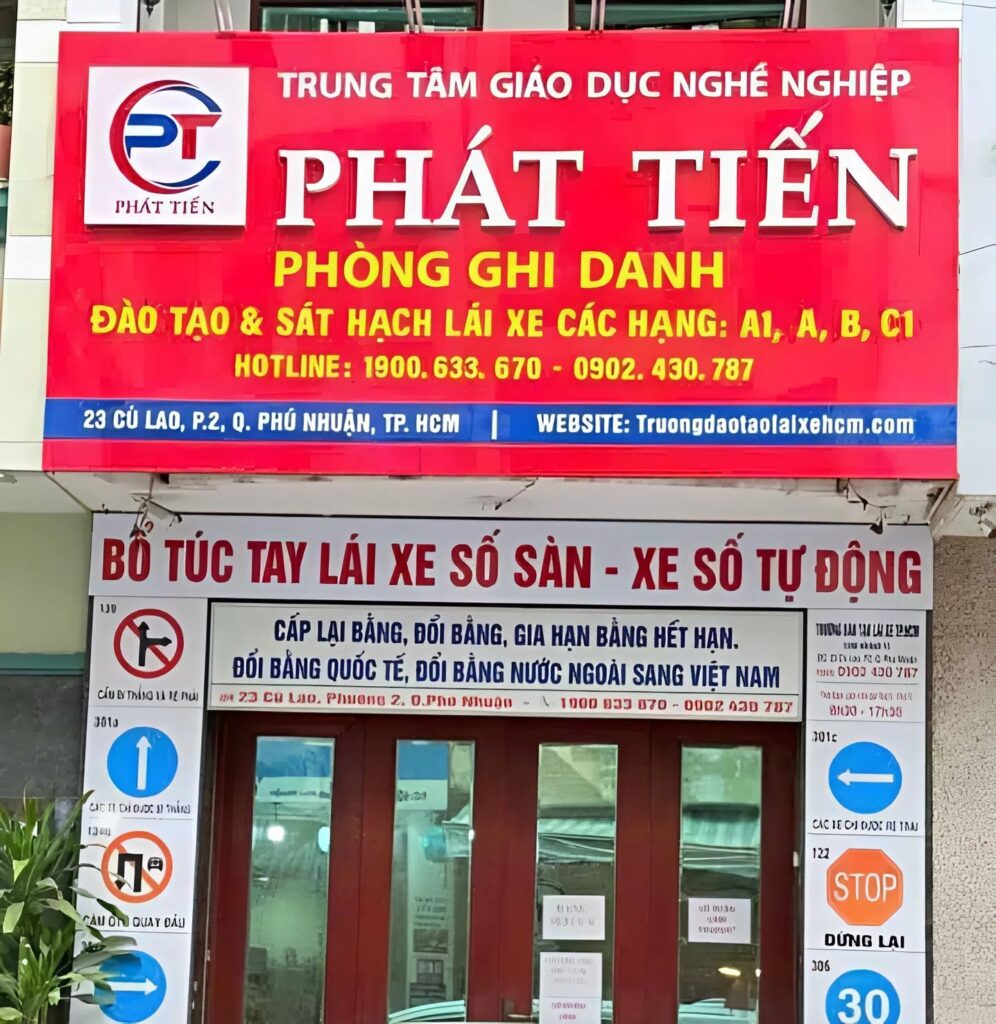 học thi bằng lái C1