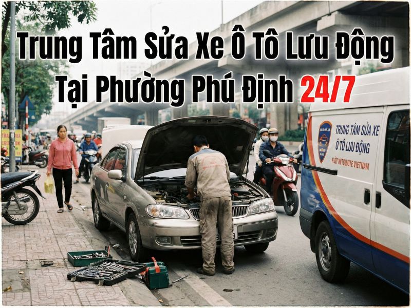 Dịch vụ sửa xe lưu động phường Phú Định